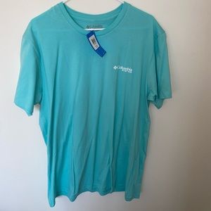 Columbia Tee Shirt | Size: Large | Color: Blue | New, With Tags |